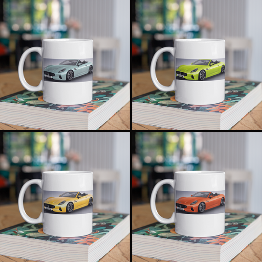 Personalised Maserati GranCabrio Folgore Mug