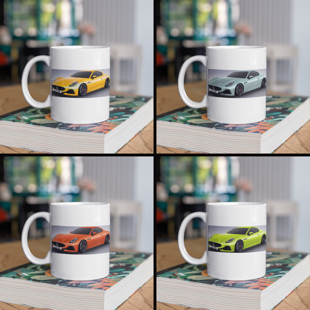 Personalised Maserati Gran Turismo Trofeo Mug