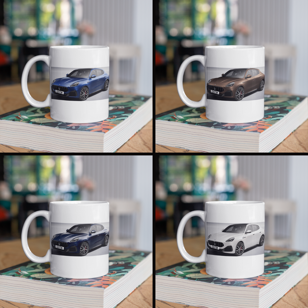 Personalised Maserati Grecale Trofeo Mug