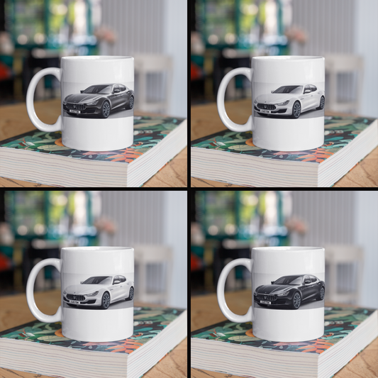 Personalised Maserati Ghibli GT Ultima Mug