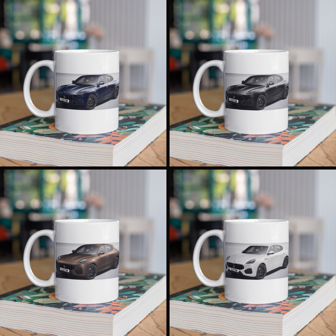 Personalised Maserati Grecale Modena Mug