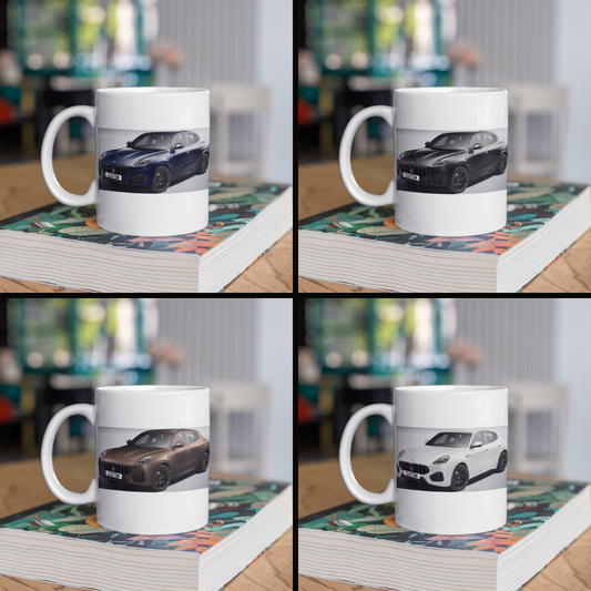 Personalised Maserati Grecale Modena Mug