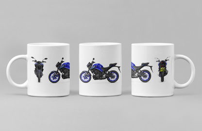 Personalised Yamaha Hyper Naked Motorcycle Mug - Model Choice