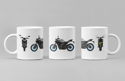 Personalised Yamaha Hyper Naked Motorcycle Mug - Model Choice