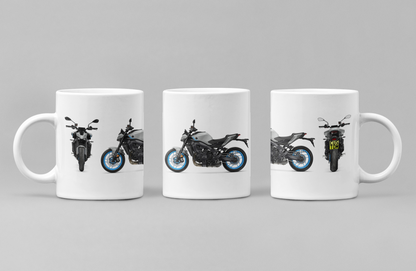 Personalised Yamaha Hyper Naked Motorcycle Mug - Model Choice