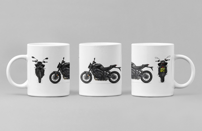 Personalised Yamaha Hyper Naked Motorcycle Mug - Model Choice