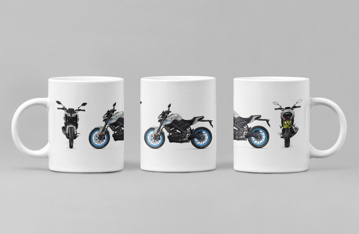 Personalised Yamaha Hyper Naked Motorcycle Mug - Model Choice
