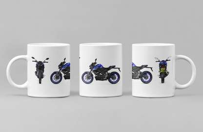 Personalised Yamaha Hyper Naked Motorcycle Mug - Model Choice