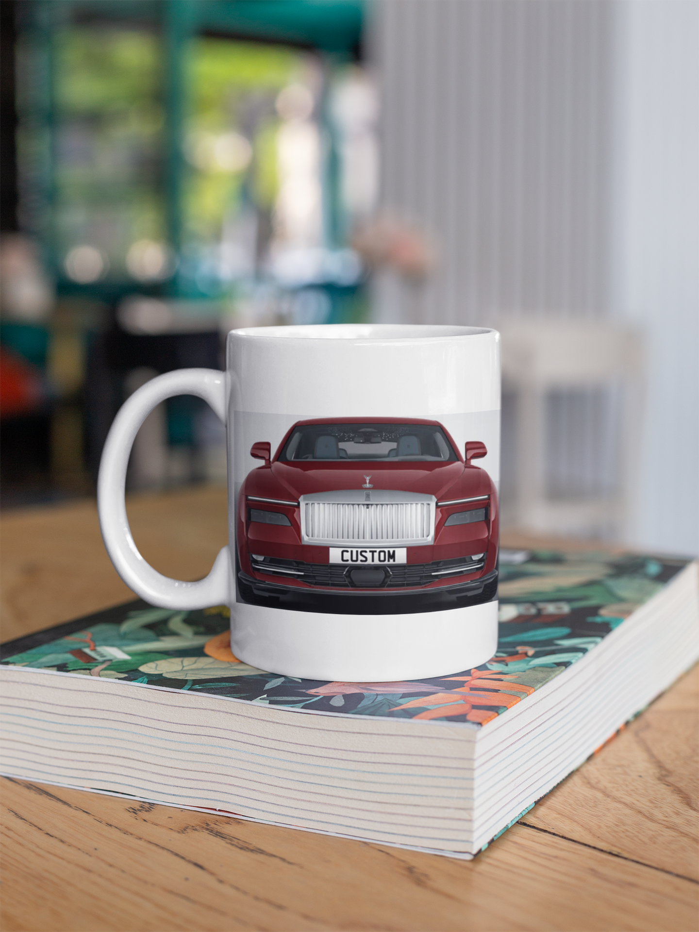 Personalised Rolls Royce Spectre Mug