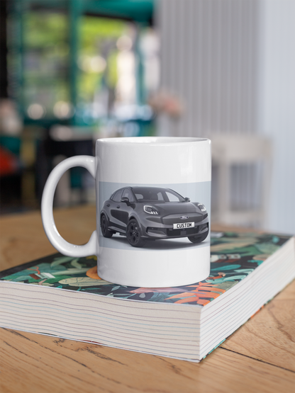 Personalised Ford Puma Gen-E Black Edition Mug