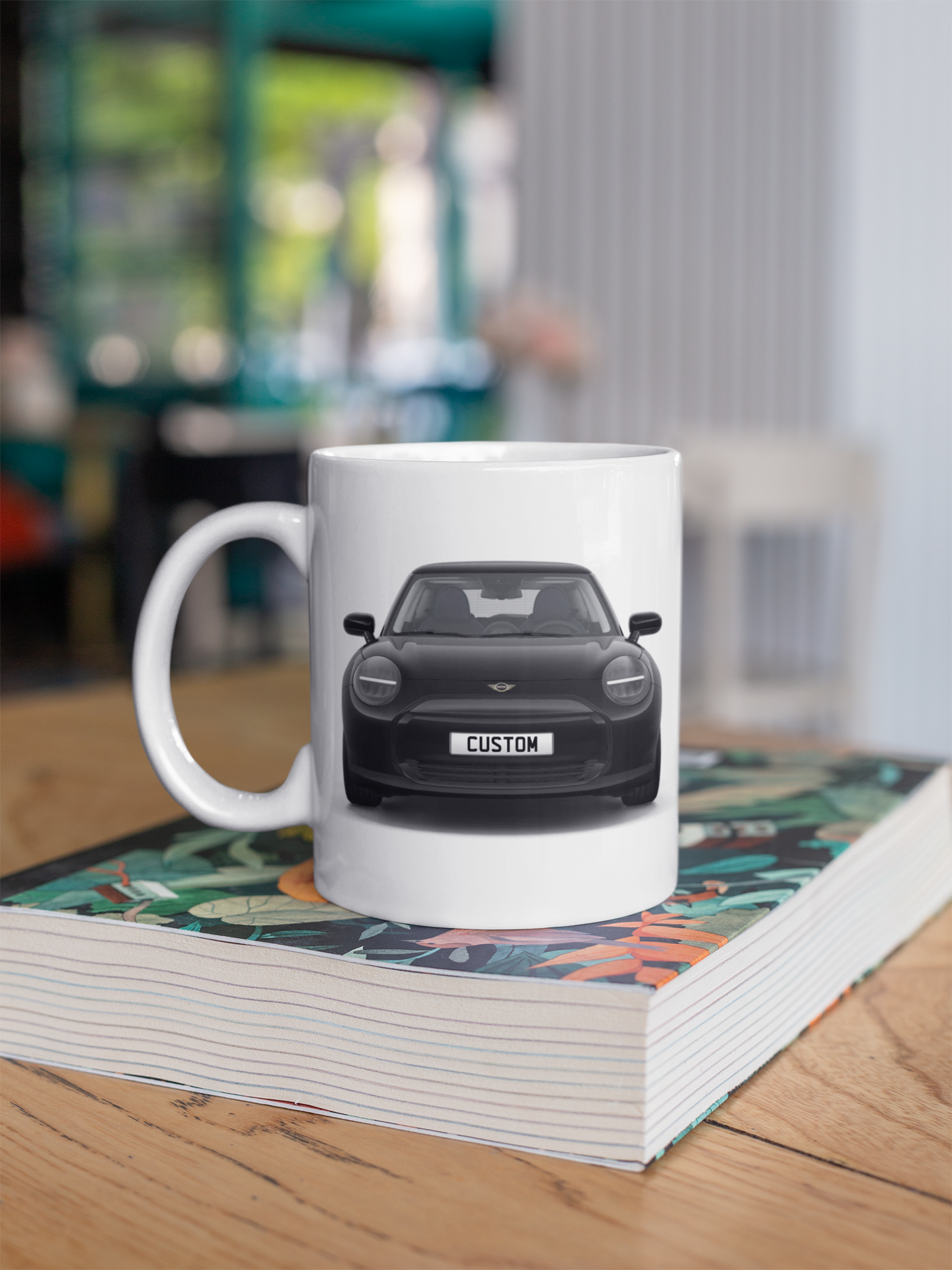 Personalised Mini All Electric Mini Cooper E Classic Mug