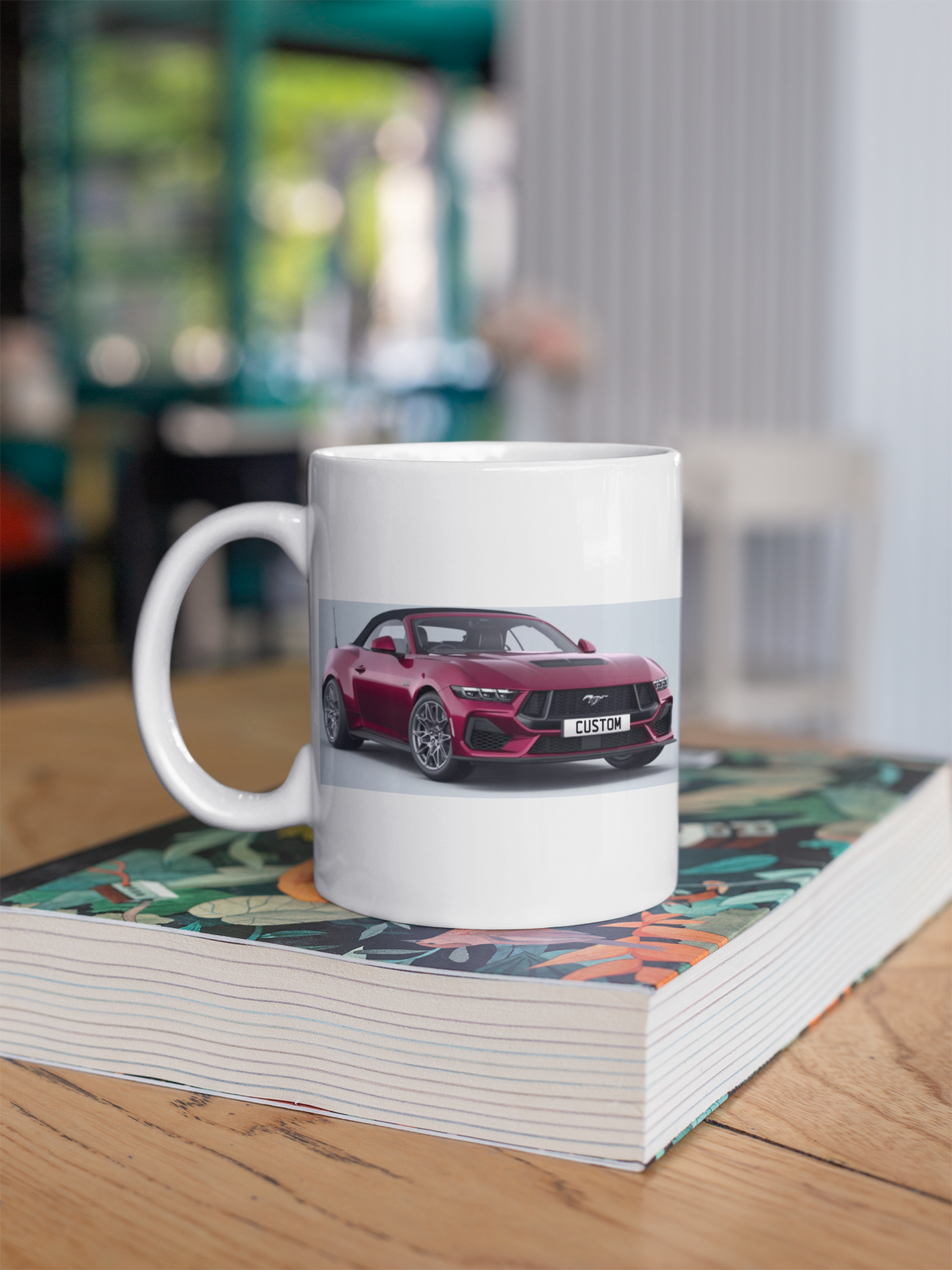 Personalised Ford Mustang GT Convertible Mug