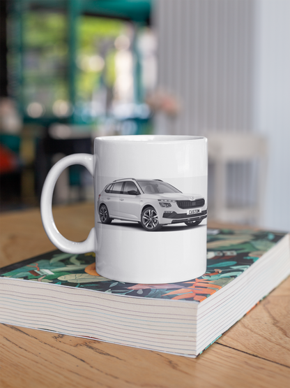 Personalised Skoda Kamiq Monte Carlo Mug