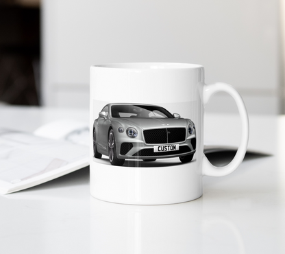 Personalised Bentley Continental GT Mug