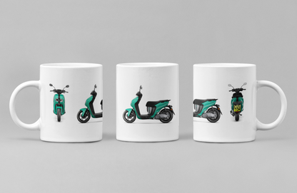 Personalised Yamaha Urban Mobility Motorcycle Mug - Model Choice