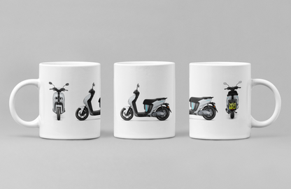 Personalised Yamaha Urban Mobility Motorcycle Mug - Model Choice