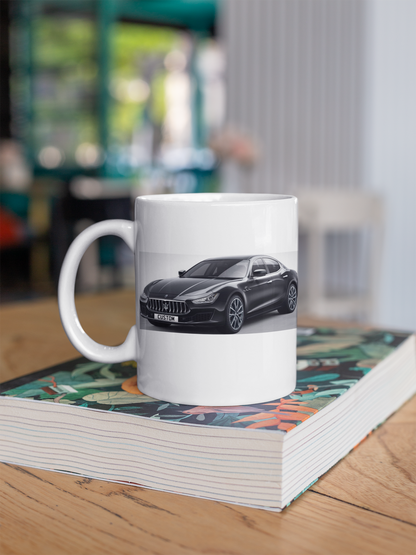 Personalised Maserati Ghibli GT Ultima Mug