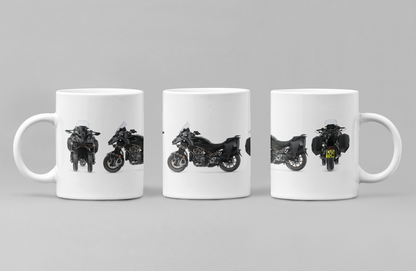 Personalised Yamaha Sport Touring Motorcycle Mug - Model Choice