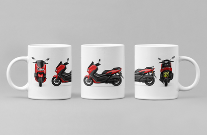 Personalised Yamaha Scooter Sport Motorcycle Mug - Model Choice
