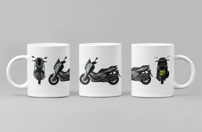 Personalised Yamaha Scooter Sport Motorcycle Mug - Model Choice