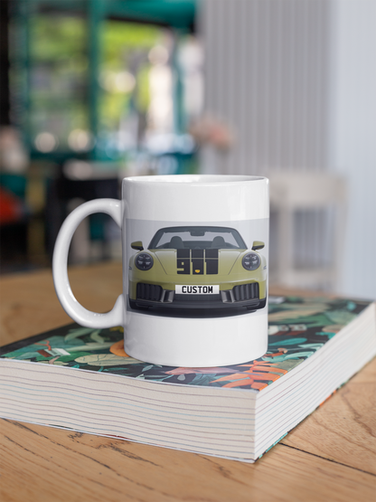 Personalised Porsche 911 Spirit 70 Mug