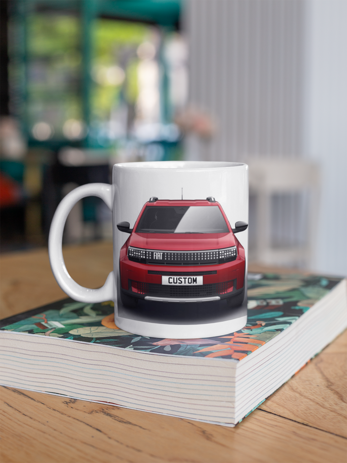 Personalised Fiat Grande Panda Icon Mug