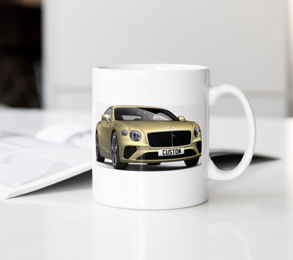 Personalised Bentley Continental GT Mug