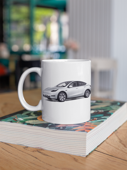 Personalised Tesla Model Y Mug