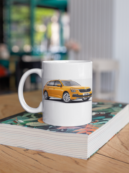 Personalised Skoda Kamiq SE L Mug