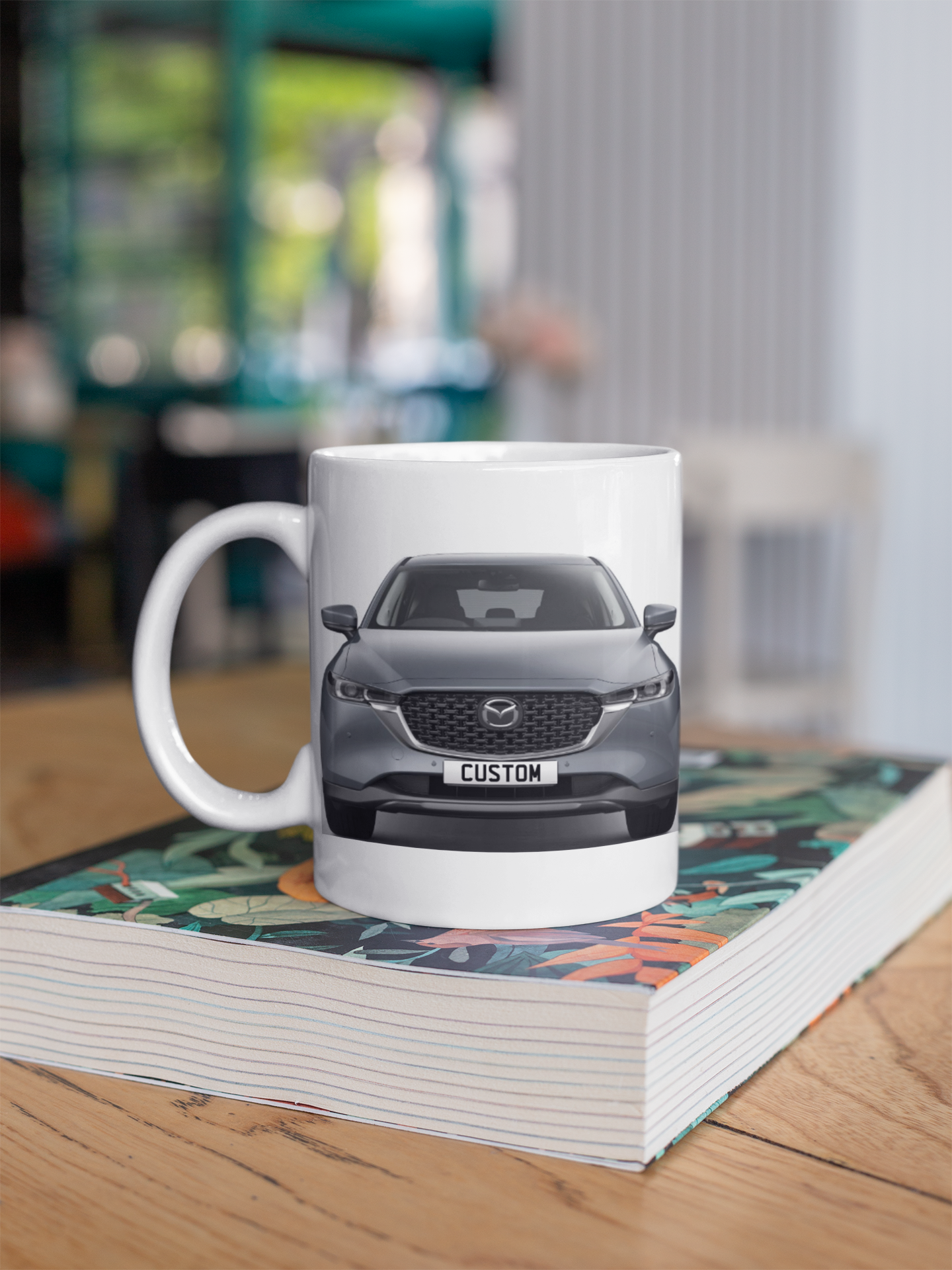 Personalised Mazda CX-5 Centre Line Mug