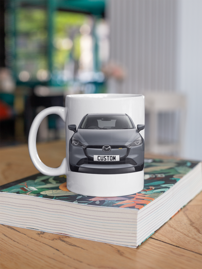 Personalised Mazda 2 Exclusive Line Mug