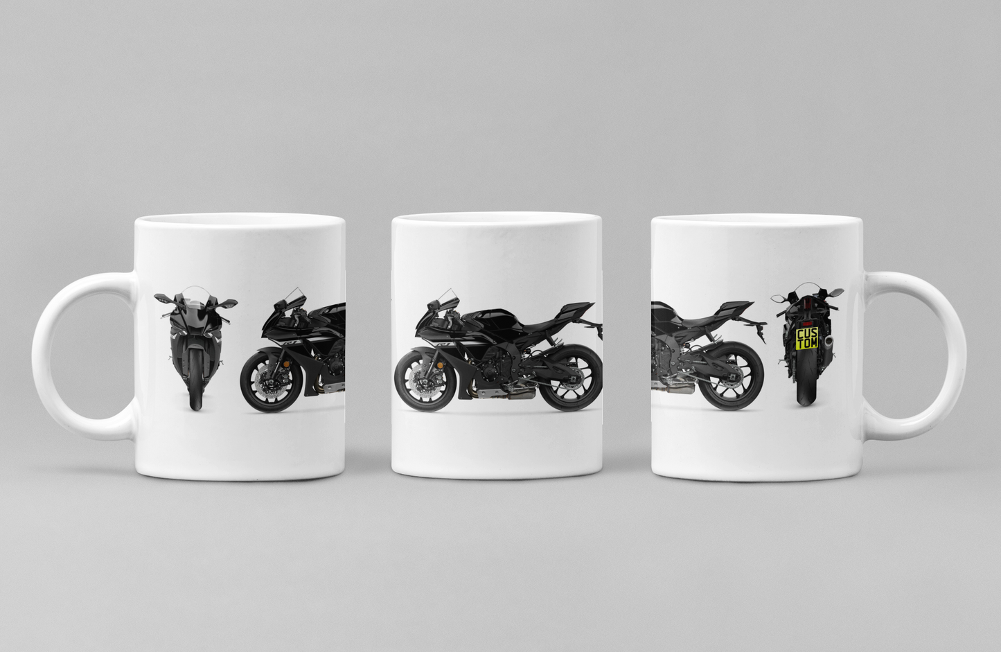 Personalised Yamaha Supersport Motorcycle Mug - Model Choice