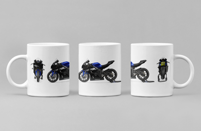 Personalised Yamaha Supersport Motorcycle Mug - Model Choice