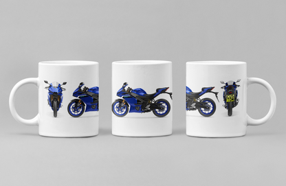 Personalised Yamaha Supersport Motorcycle Mug - Model Choice