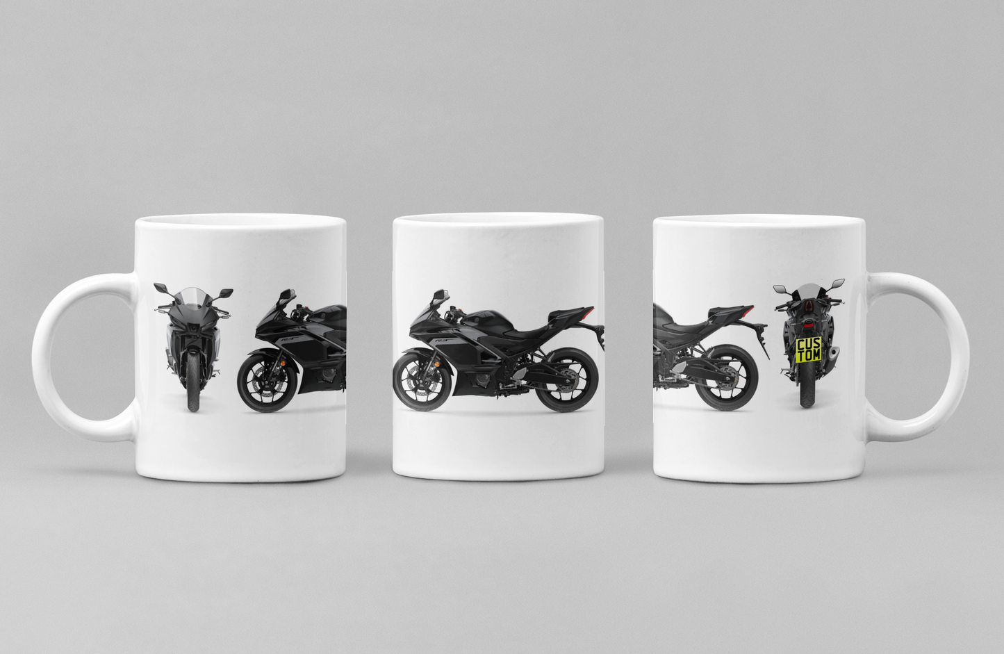 Personalised Yamaha Supersport Motorcycle Mug - Model Choice