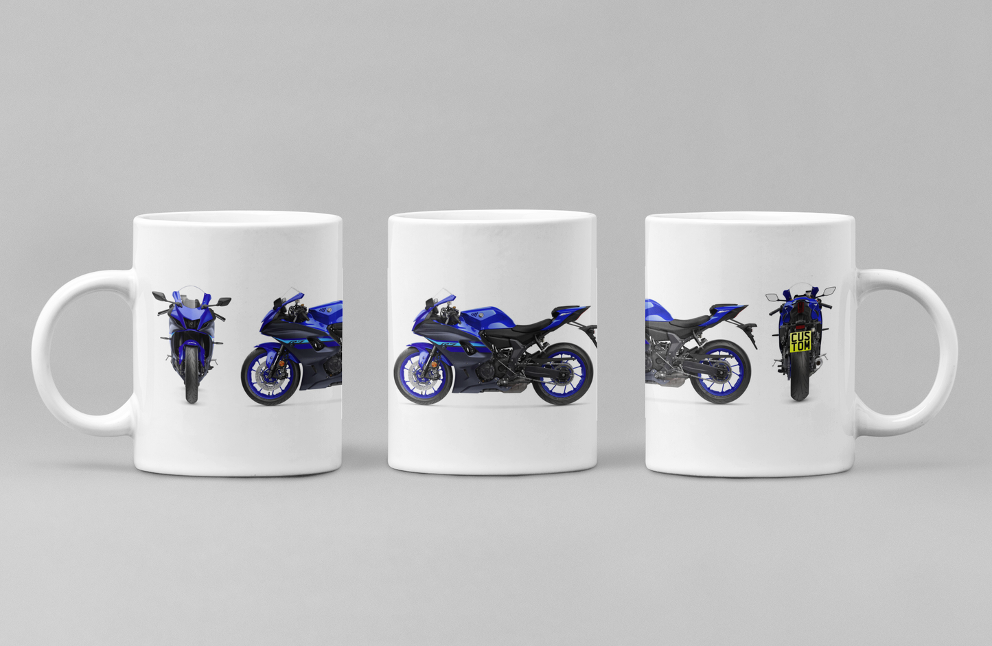 Personalised Yamaha Supersport Motorcycle Mug - Model Choice