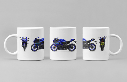 Personalised Yamaha Supersport Motorcycle Mug - Model Choice