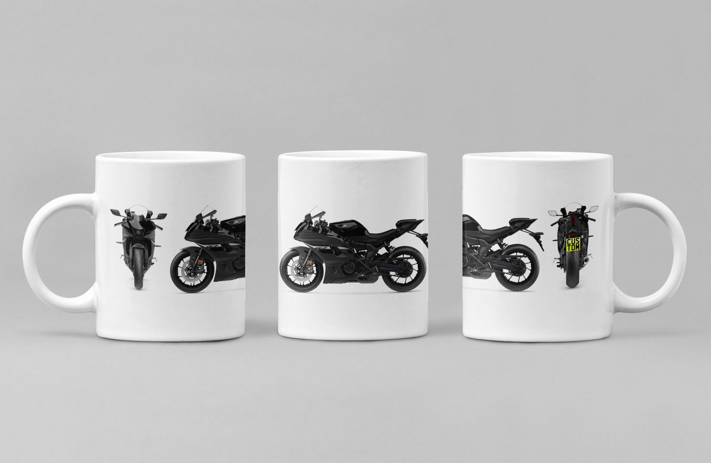Personalised Yamaha Supersport Motorcycle Mug - Model Choice