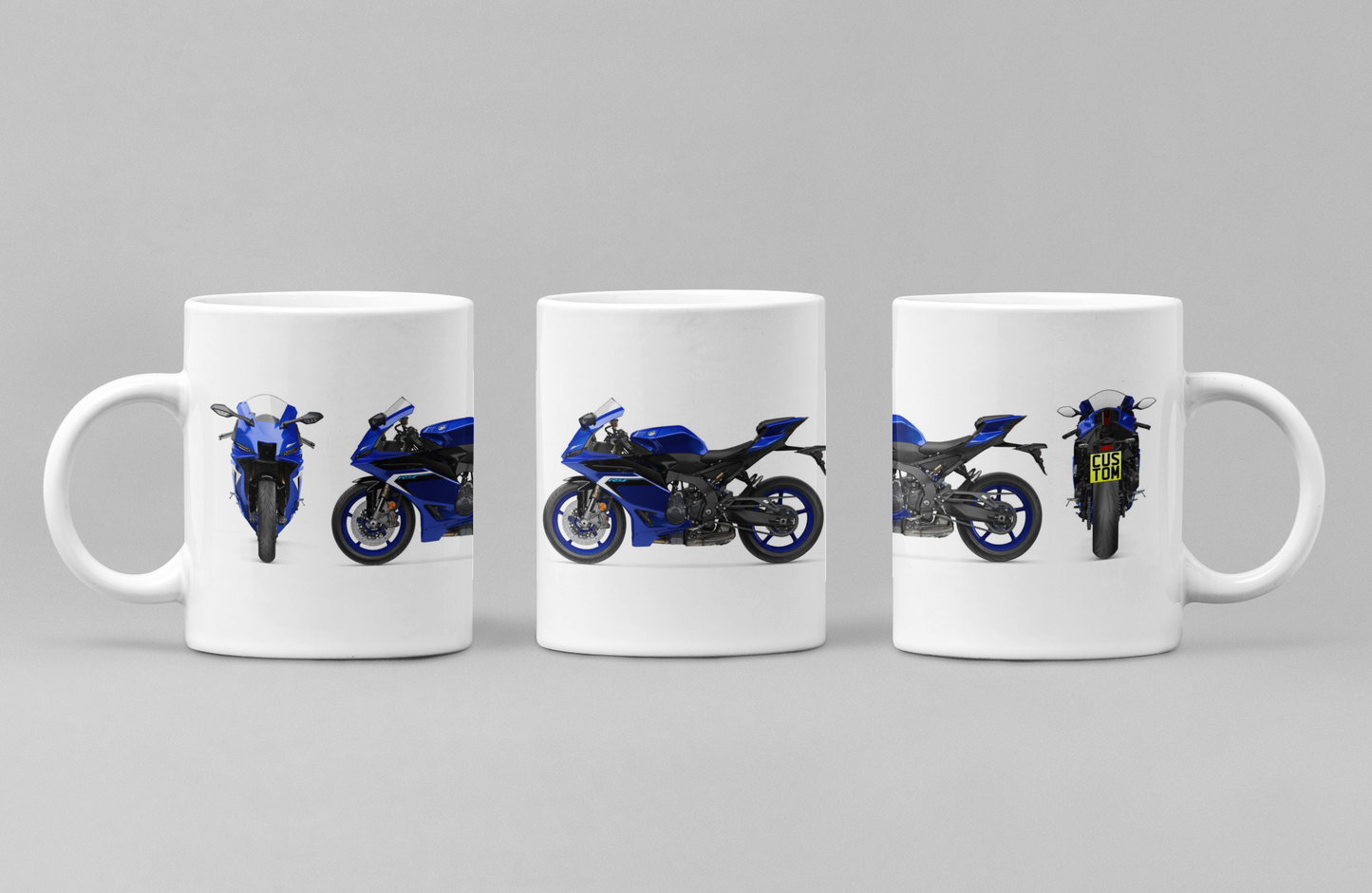 Personalised Yamaha Supersport Motorcycle Mug - Model Choice