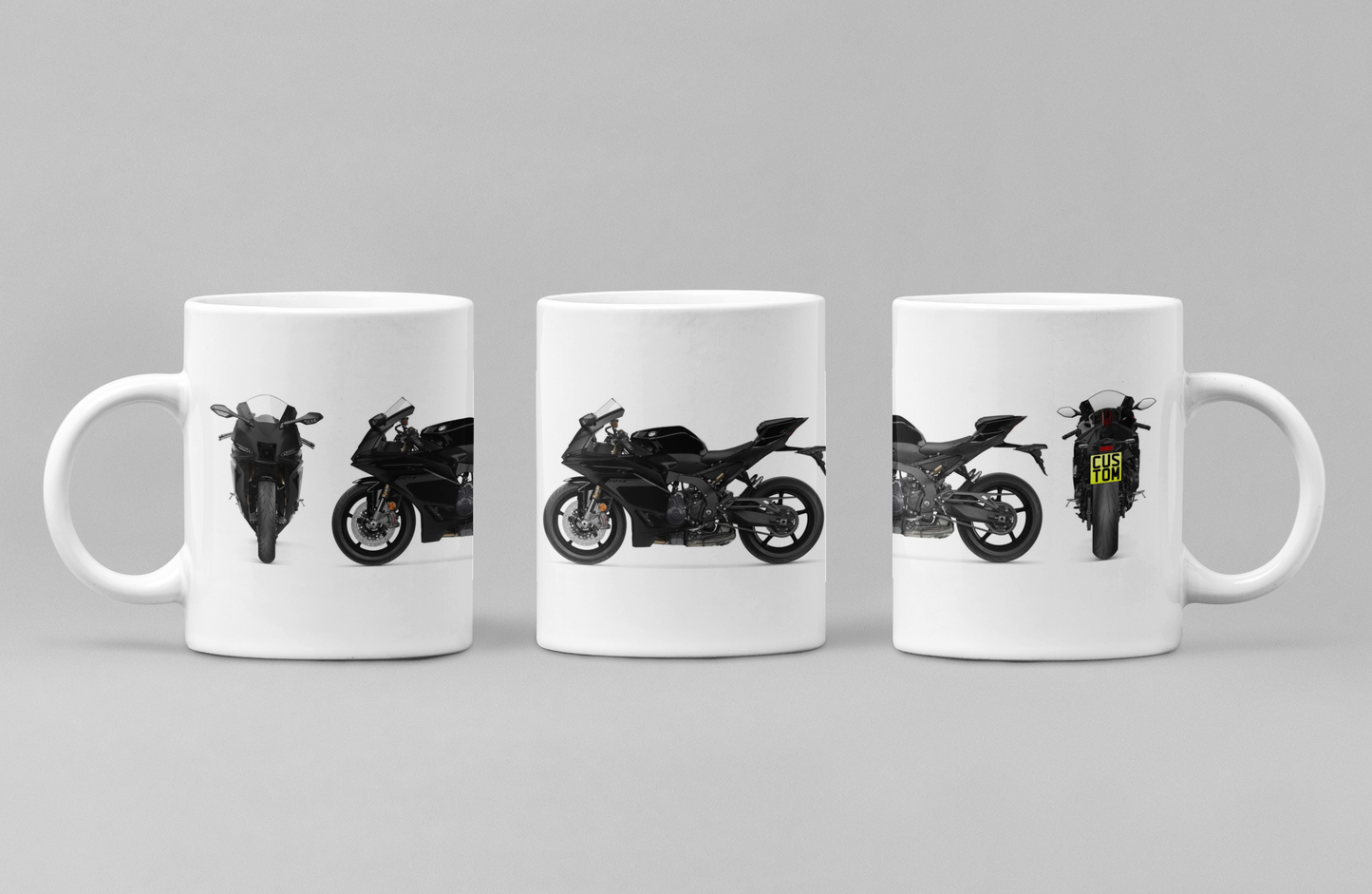 Personalised Yamaha Supersport Motorcycle Mug - Model Choice