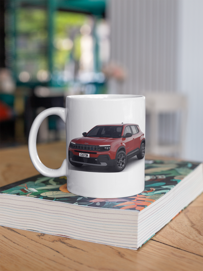 Personalised Jeep Avenger Mug