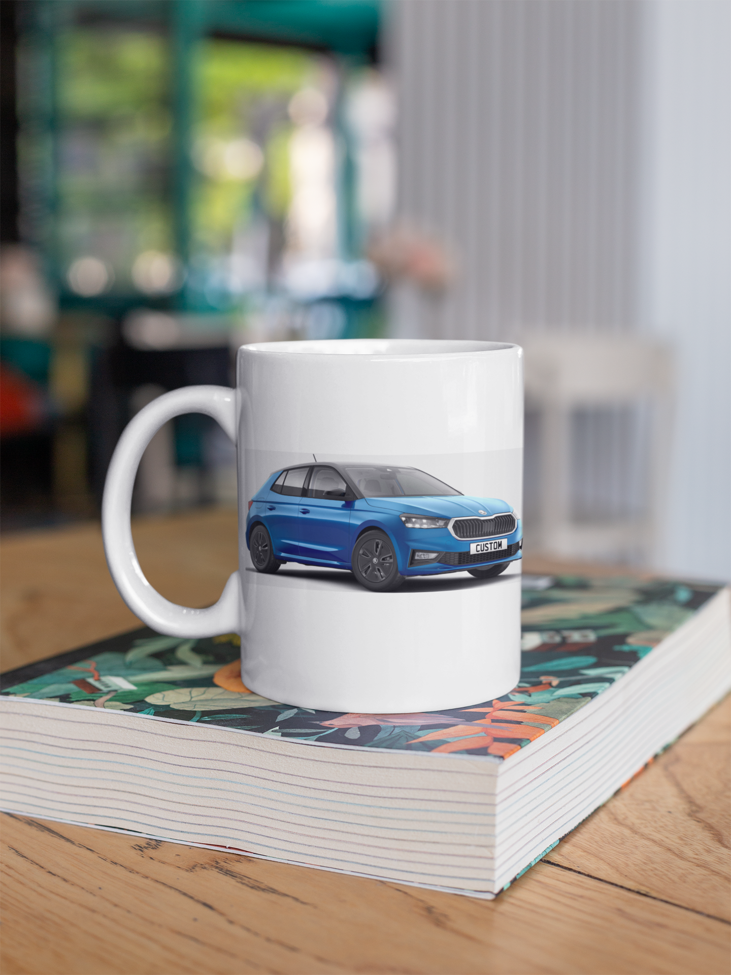 Personalised Skoda Fabia Colour Edition Mug