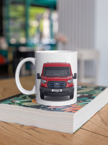 Personalised Ford E-Transit Leader Mug