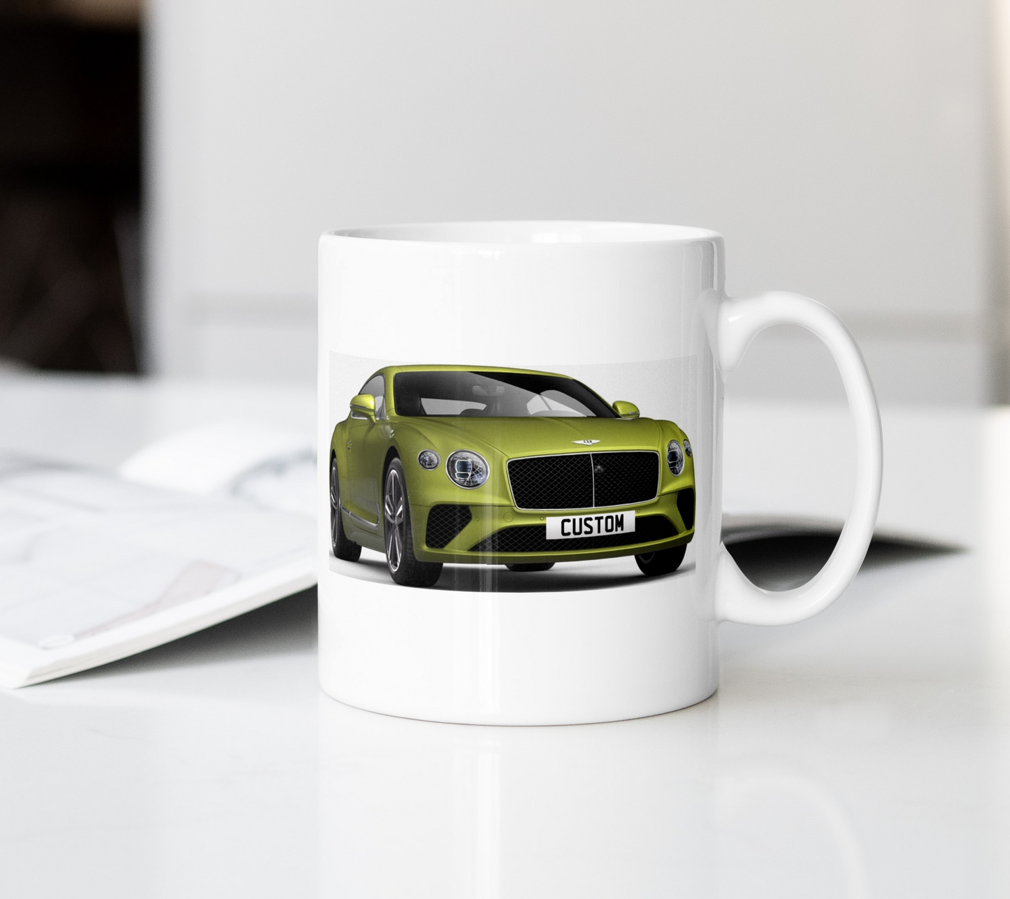 Personalised Bentley Continental GT Mug