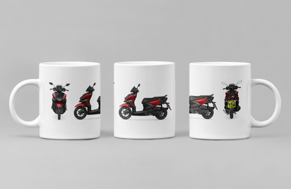Personalised Yamaha Urban Mobility Motorcycle Mug - Model Choice