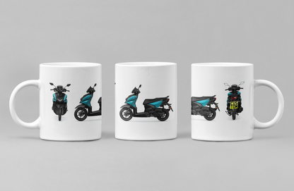 Personalised Yamaha Urban Mobility Motorcycle Mug - Model Choice