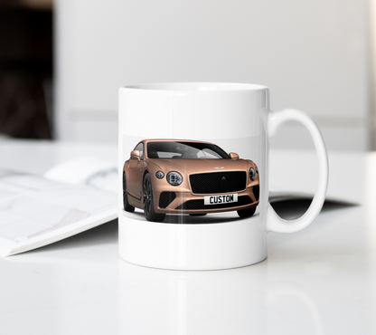 Personalised Bentley Continental GT S Mug