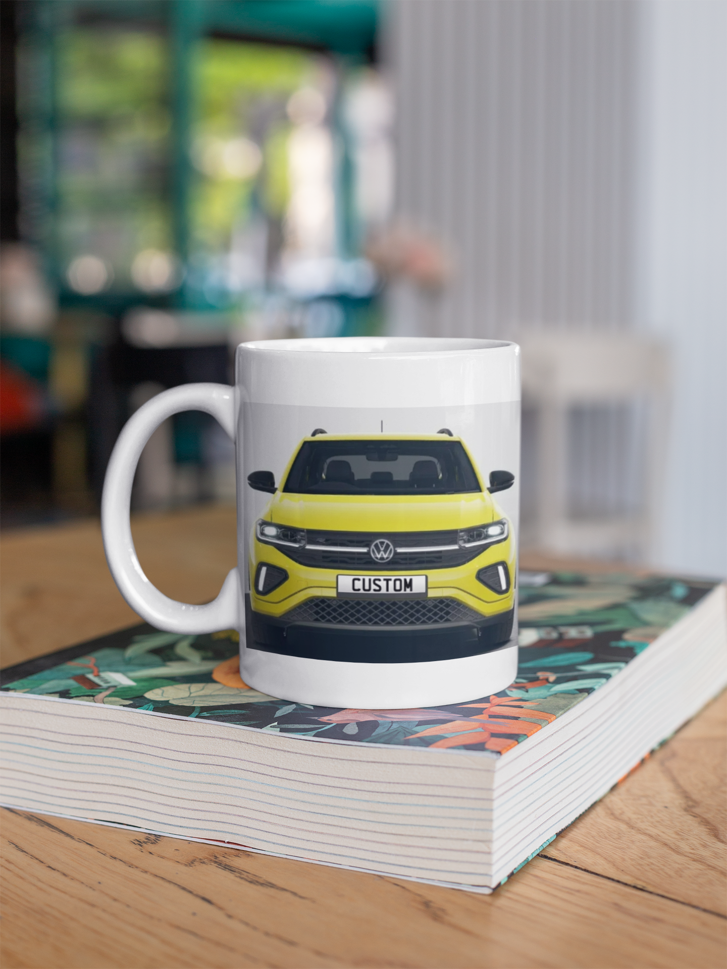 Personalised Volkswagen T-Cross Black Edition Mug