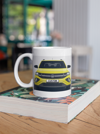 Personalised Volkswagen T-Cross Black Edition Mug