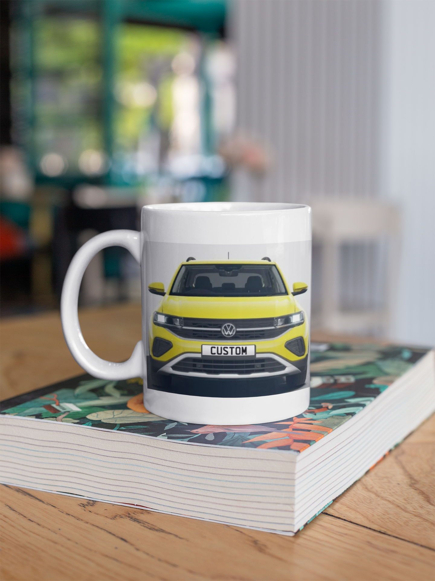 Personalised Volkswagen T-Cross Match Mug